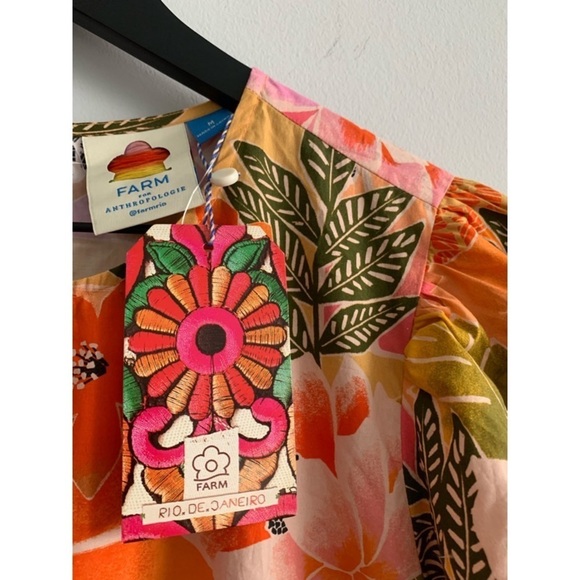 NEW ANTHROPOLOGIE FARM RIO Maribel Dress - Picture 5 of 6